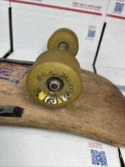 Vintage 80’s Vision Johnee Kop, Power Brah! Wood Skateboard / INVADER trucks