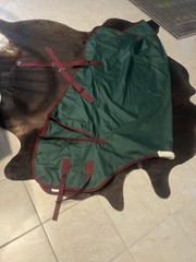 Smartpak Classic Turnout Sheet Size 72” Hunter Green Waterproof