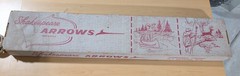Shakespeare Archery Cedar Arrows, A51-2. One Dozen, 1962. 50#-55#