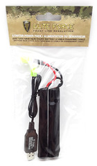 Umarex 9.6V 1200mAh NiMH Battery and Charger for Airsoft Gun, Elite Force