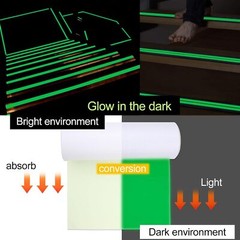 Grip Tapex50 Inch, Glow in The Dark Skateboard Grip Tape, Anti Slip 11*50IN 1