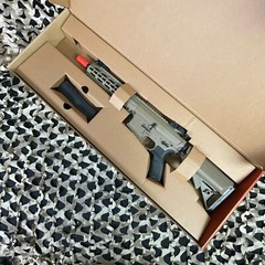 NEW Tippmann Commando 10.5″ CQB AEG Airsoft Gun – Desert (94146)