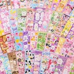 100 Pack Sheet Cute Fashion Kawaii Cartoon Stickers