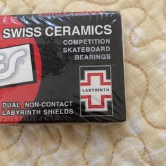 Bones Swiss Ceramics Labyrinth Skateboard Bearings Pro Competition New Japan