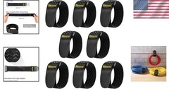 8-Pack Elastic Cinch Straps – 12″ Length, Heavy-Duty and Anti-Slip for All Needs