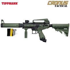 Tippmann Cronus Tactical Paintball Gun – Black / Olive T141007