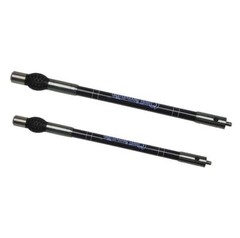 1Pc 10″/12″ Archery Side Balance Rod Carbon Stabilizer Bar Bow Shock Absorber