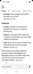 Powerslide Phuzion 3 Girls Inline Skate Soft Boot 76 mm Wheels Adjastable 37-40