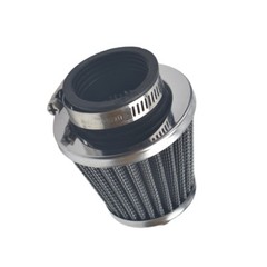 38mm 39mm 40mm Air Filter with Nipple For 50cc QMB139 Moped Scooter ATV