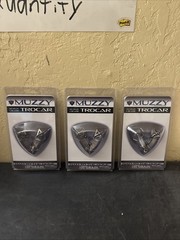 Muzzy Trocar 100gr 3-Blade Fixed Broadheads Archery Hunting – 3 Pack NEW