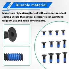 60 Pcs Red Dot Screw Kit | Includes M3, M3.5, M4, #440 and #632 Screw Types |…