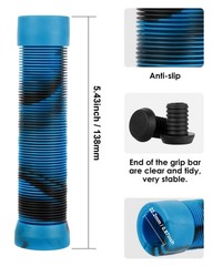 Handle Bar Grips 138mm Soft Longneck Grips for Pro Stunt Scooter Bars and BMX…