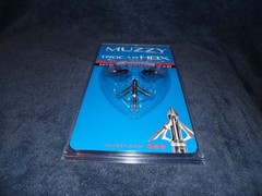 NEW Muzzy Trocar HBX Hybrid Crossbow 4 blade 100 Gr 3 Broadheads expandable