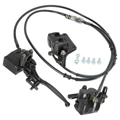 Hydraulic Rear Twin Disc Brake Caliper Cylinder For Go Kart ATV Buggy Golf Cart