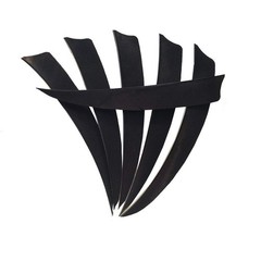 50 Pcs 4 Inch 5 Inch Archery Arrow Fletching Turkey Feather Fletching Right W…