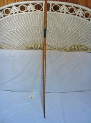 Vintage Wolverine English Style Long Bow 63, in. x 25 lb. R/H (Item #1)