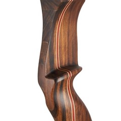60″ Takedown Recurve Bow 25-60lbs Wooden Archery Bow for Adults Outdoor Hunting