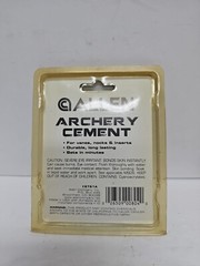 Allen-Archery Cement-For Vanes/Nocks/Inserts. Durable/Long Lasting/Set In Min.