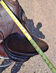 Kieffer dressage saddle 17.5″ Sattelmacher Munchen Brown