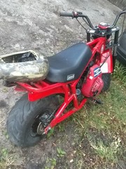 Coleman XR2750 Red/Black Mini Motorcycle 196cc 4-Stroke w/ Headlight