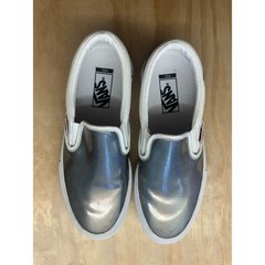 Vans Slip-On Pro Iridescent Holographic Silver White Mens Skate Shoes 500714 8