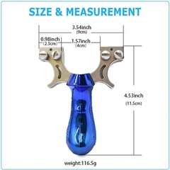 Hunting Professional Catapult Laser Slingshot With Rubber Aim Point Targets US