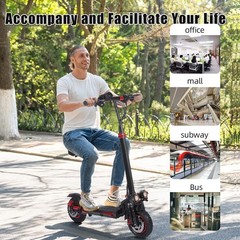 Electric Scooter 55MPH 38AH 60V Folding Fast Escooter for 6000W Adult Dual Motor