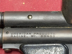 The Highly Collectable Sheridan P-Series .68 paintball pistol