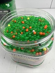 Brand New Airsoft Ammo Green 6MM .12 Gram 10,000 Rounds Ultrasonic BBs Lot Of 2