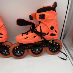 Powerslide Imperial Inline Skates Orange 3x125mm EU 41/42 US 7.5/8 UK 6.5/7