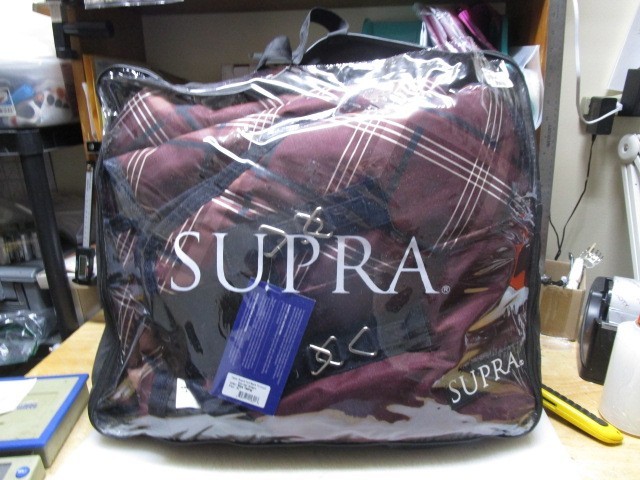 Supra Winter Horse Turnout BLANKET Full Neck WINE TASTING Size 81″ 300 gm