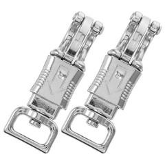 2 Pcs Climbing Buckle Clip Rope Clips Small Spring Snaps Quick Release