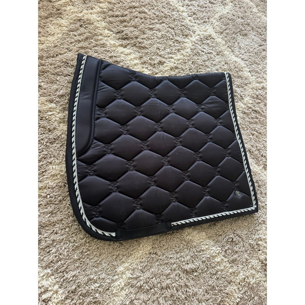 PS of Sweden Signature Dressage Saddle Pad Black Full Size