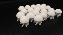 Finned First-Strike Compatible .68 3D Printed Paintball Rounds (Set of 20)