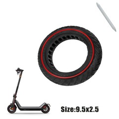 US 9.5 inch Rubber Solid Tire for NIU KQI3 Electric Scooter E-bike Upgrade Parts