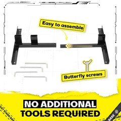 1X H Shape Adjustable Target Stand Base For Paper Shooting Cardboard Silhouette