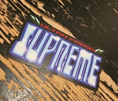 Supreme Ultra Fresh Sticker BLACK FW20 + FREE SURPRISE