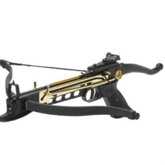 NEW 80LB ARCHERY HUNTING Gun SELF COCKING PISTOL CROSSBOW W/ 15 ARROWS BOLTS SET