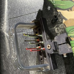 3pc Browning Mirage 3D Bear First Strike w/ Case Compound Bow Archery *NO STRING