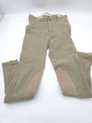 Devon Aire Pale Green Riding Breeches Womens Size 28 Long Equestrian Pants
