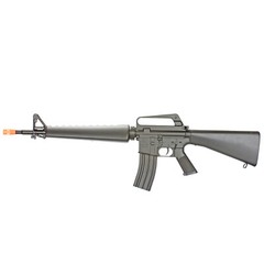 BBTac M16 Airsoft Gun Replica M16A1 Spring Rifle Vietnam 345 FPS BBs 6mm Veteran