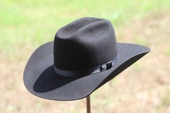 American Hat Co 7 1/2 Maxifelt. Extra Long Oval. 4” Brim.