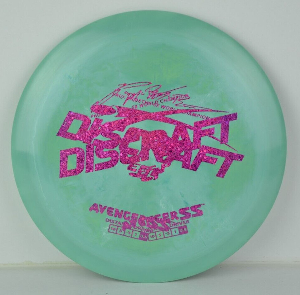 ✨DOUBLE-STAMP✨ Discraft Swirly ESP Avenger SS, Paul McBeth 5x, 174g