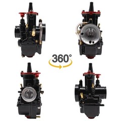 Motorcycle Flat Curtain Carburetor for Maikuni PWK 21 24 26 28 30 32 34mm
