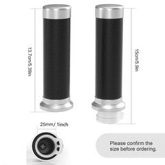 1 inch Motorcycle Hand Grip 25mm Fit Honda Shadow VT/XVS 400/600/750/1100/1300