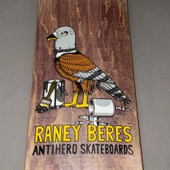 ANTI HERO RANEY BERES SKATEBOARD DECK 1st Pro Model Pigeon DLX 8.38 John Cardiel