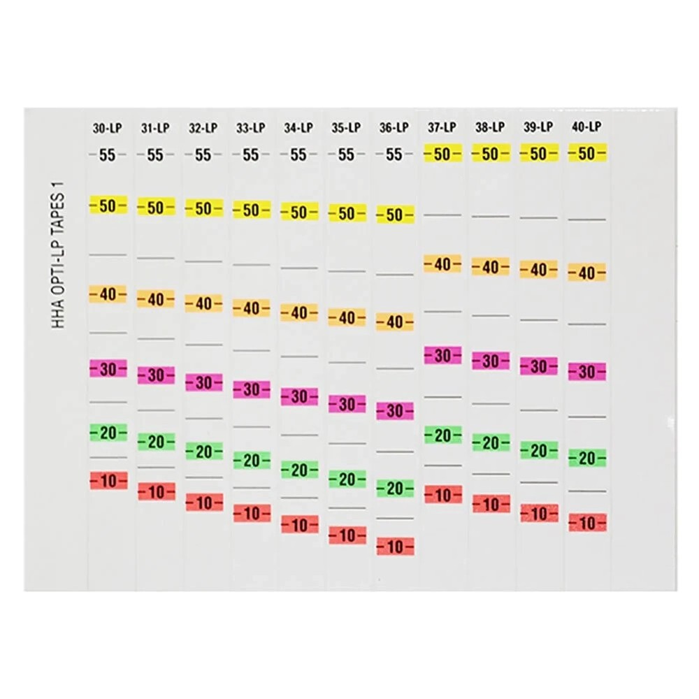 HHA Archery Optimizer Accessories – LP Tapes Sight tapes – For Low Poundage Bow