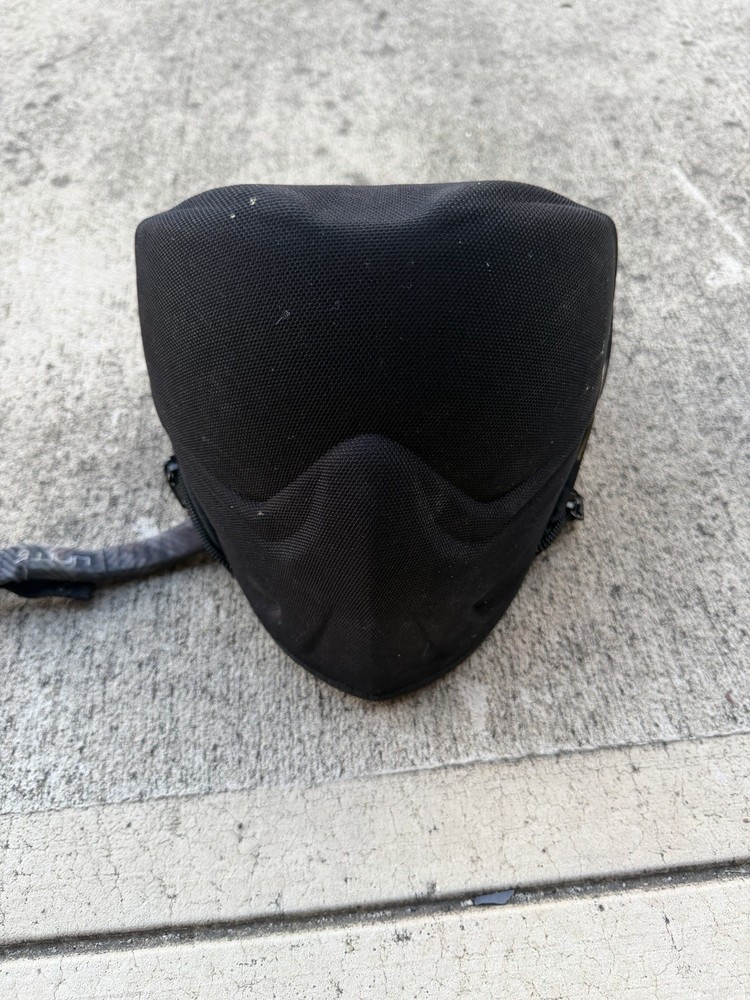 Sicario INFAMOUS Paintball Mask Full Face Goggles Black Gray Green