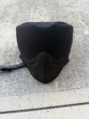 Sicario INFAMOUS Paintball Mask Full Face Goggles Black Gray Green