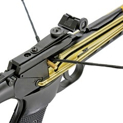 KingsArchery Crossbow Self-Cocking 80 LBS Hunting Scope 15 Arrows